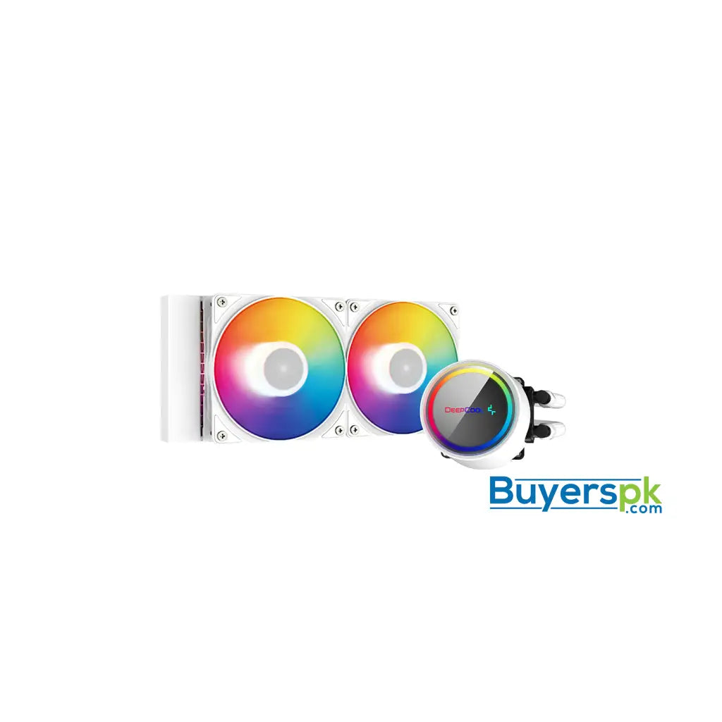 Deepcool Gammaxx L240 A-rgb Wh Aio Cooler Liquid - Cooling Solutions Price in Pakistan Deepcool Gammaxx L240 A-rgb Wh Aio Cooler Liquid - Cooling Solutions Price in Pakistan